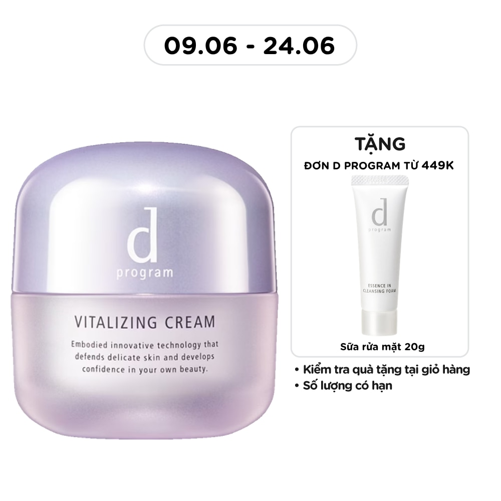 Dprogram Vitalizing Cream 45g
