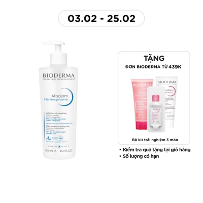 BIODERMA Gel Dưỡng Ẩm Bioderma Atoderm Intensive Gel-Crème 500ml