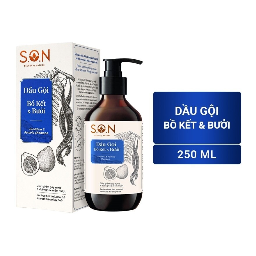 Dầu Gội S.O.N Bồ Kết & Bưởi 250ml