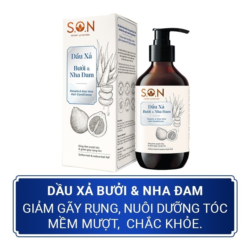 Dầu Xả S.O.N Bưởi & Nha Đam 250ml