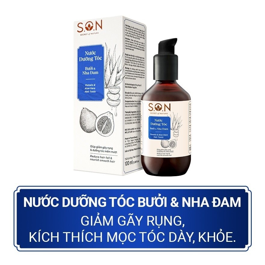 Nước Dưỡng Tóc S.O.N Bưởi & Nha Đam 100ml