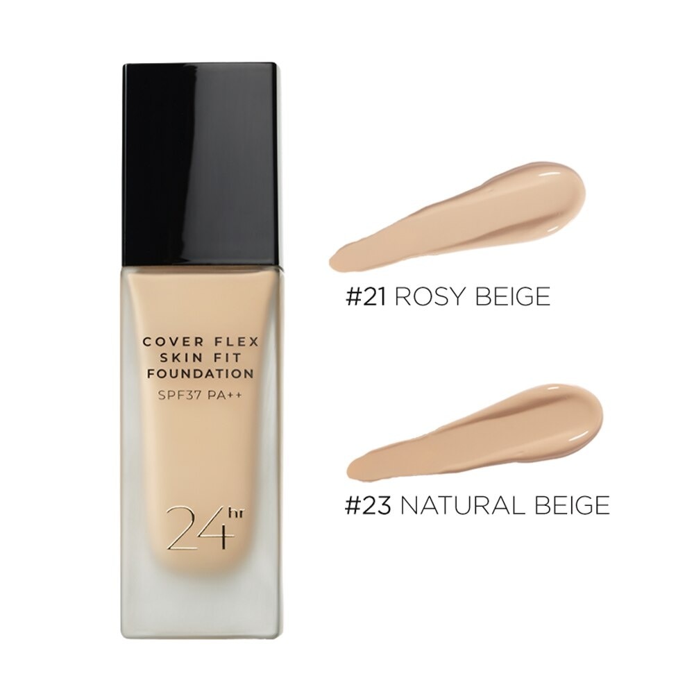 Kem Nền Che Khuyết Điểm BOM Cover Flex Skin Fit 30ml .#23 Natural Beige