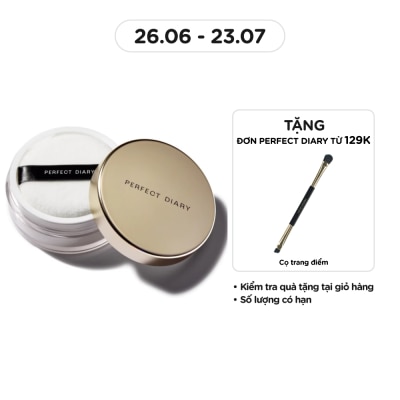 PERFECT DIARY Phấn Phủ Kiềm Dầu Perfect Diary Weightless Soft-Velvet Blurring Loose Powder 7g .#01