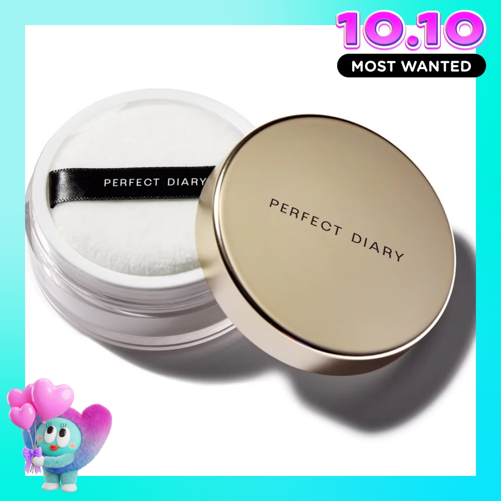 Phấn Phủ Kiềm Dầu Perfect Diary Weightless Soft Velvet Blurring Loose Powder 7g . image