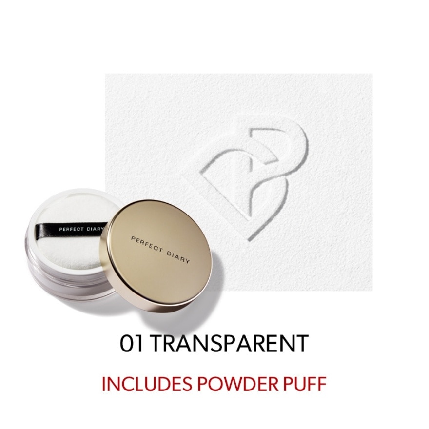 Phấn Phủ Kiềm Dầu Perfect Diary Weightless Soft-Velvet Blurring Loose Powder 7g .#01