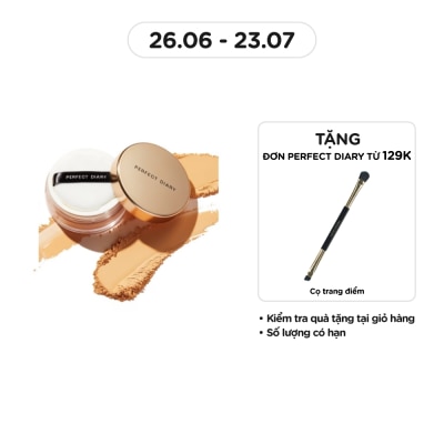 PERFECT DIARY Phấn Phủ Kiềm Dầu Perfect Diary Weightless Soft-Velvet Blurring Loose Powder 7g .#03