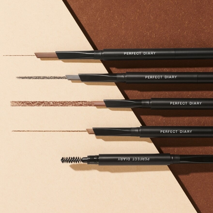 Duel-Ended Hexagonal Chiseled Eyebrow Pencil 0.28g .#01 Natural Gray