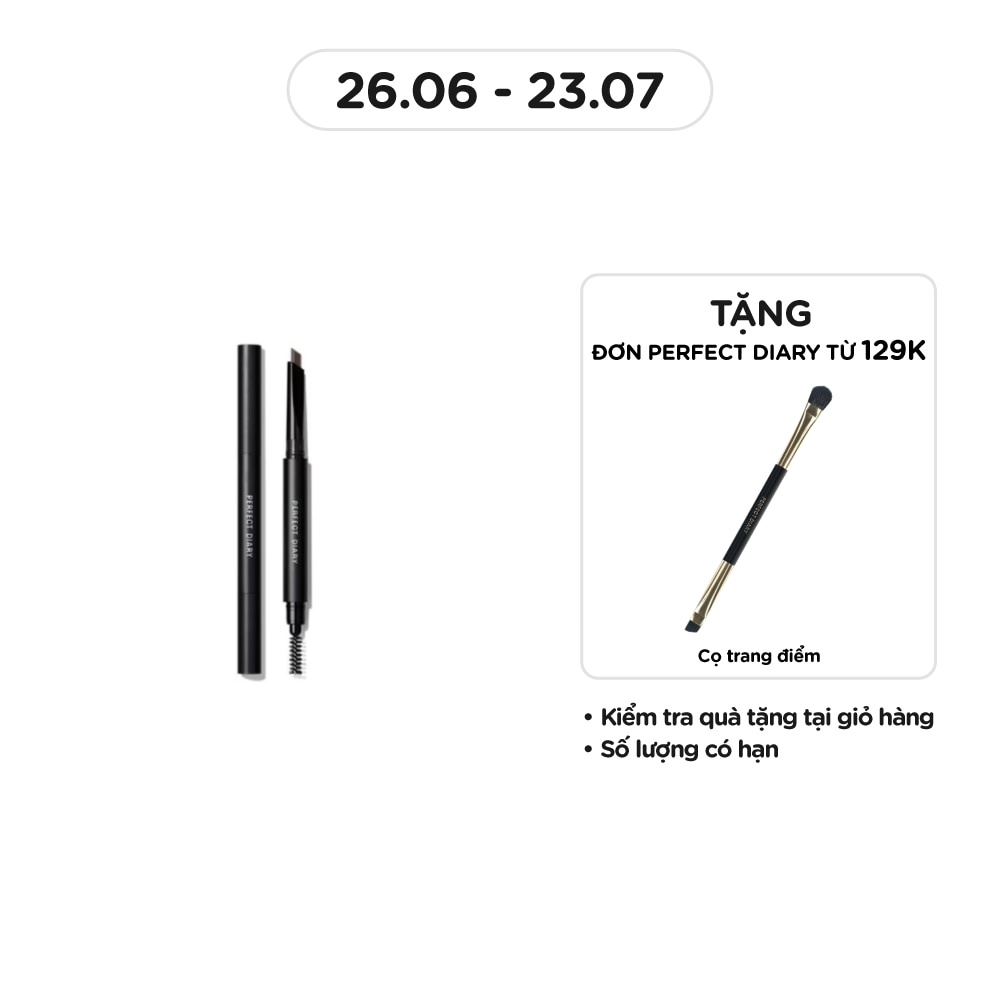 PERFECT DIARY Chì Kẻ Chân Mày Perfect Diary 0.28g .#04 Brown