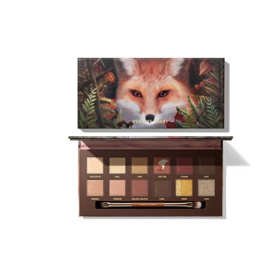 Bảng Phấn Mắt Perfect Diary Explorer Eyeshadow Palette 14g .#13 Red Fox