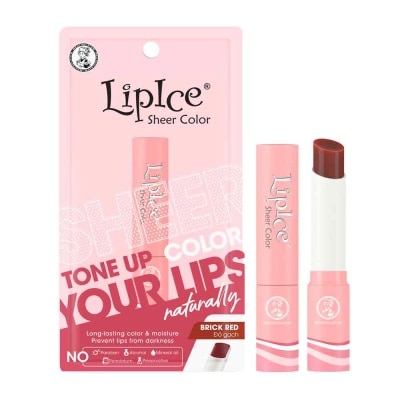 LIPICE Son Dưỡng Có Màu Lipice Sheer Color 2.4g .#Brick Red