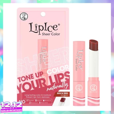 LIPICE Sheer Color 2.4g .#Brick Red