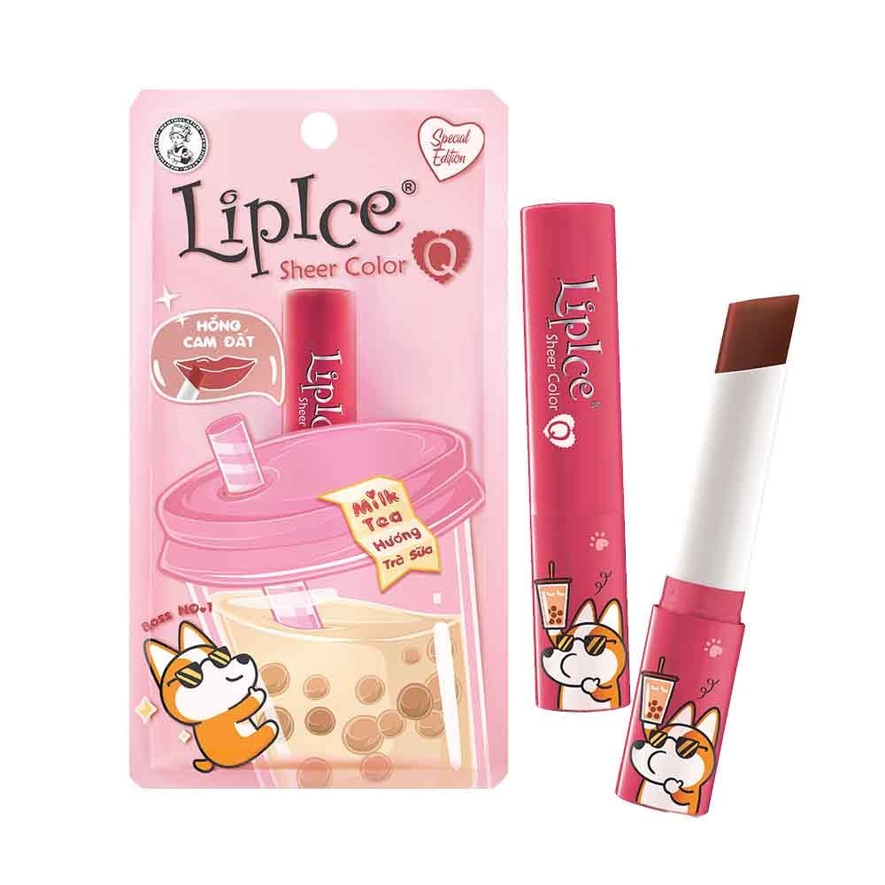 Son Dưỡng Có Màu Lipice Sheer Color 2.4g .#Hồng Cam Đất