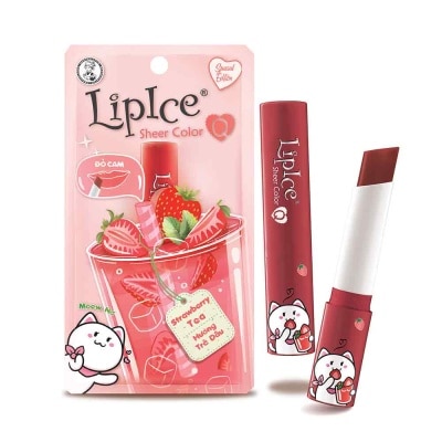 LIPICE Son Dưỡng Có Màu Lipice Sheer Color 2.4g .#Đỏ Cam
