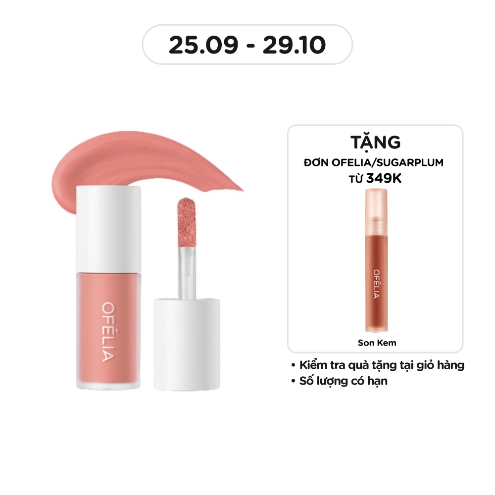 Kem Má Hồng Ofélia Lolli Liquid Blush 4.3g .#LB6 Lowkey