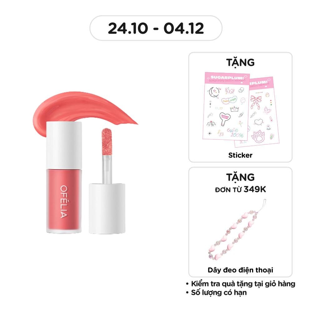 Kem Má Hồng Ofélia Lolli Liquid Blush 4.3g .#LB4 Summery