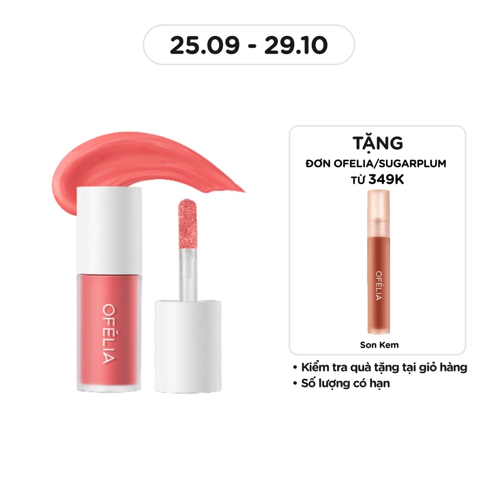 Kem Má Hồng Ofélia Lolli Liquid Blush 4.3g .#LB4 Summery