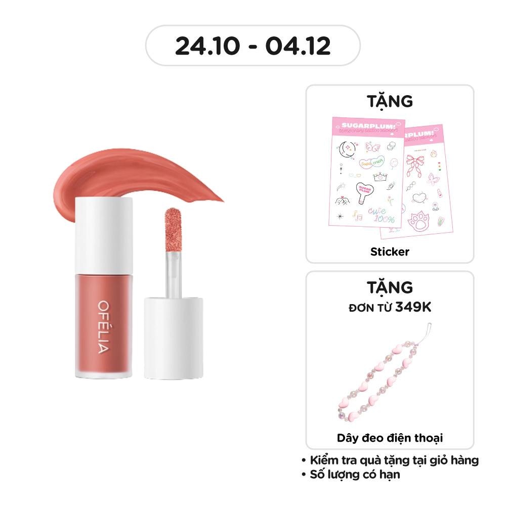 Kem Má Hồng Ofélia Lolli Liquid Blush4.3g  .#LB5 Goodtime