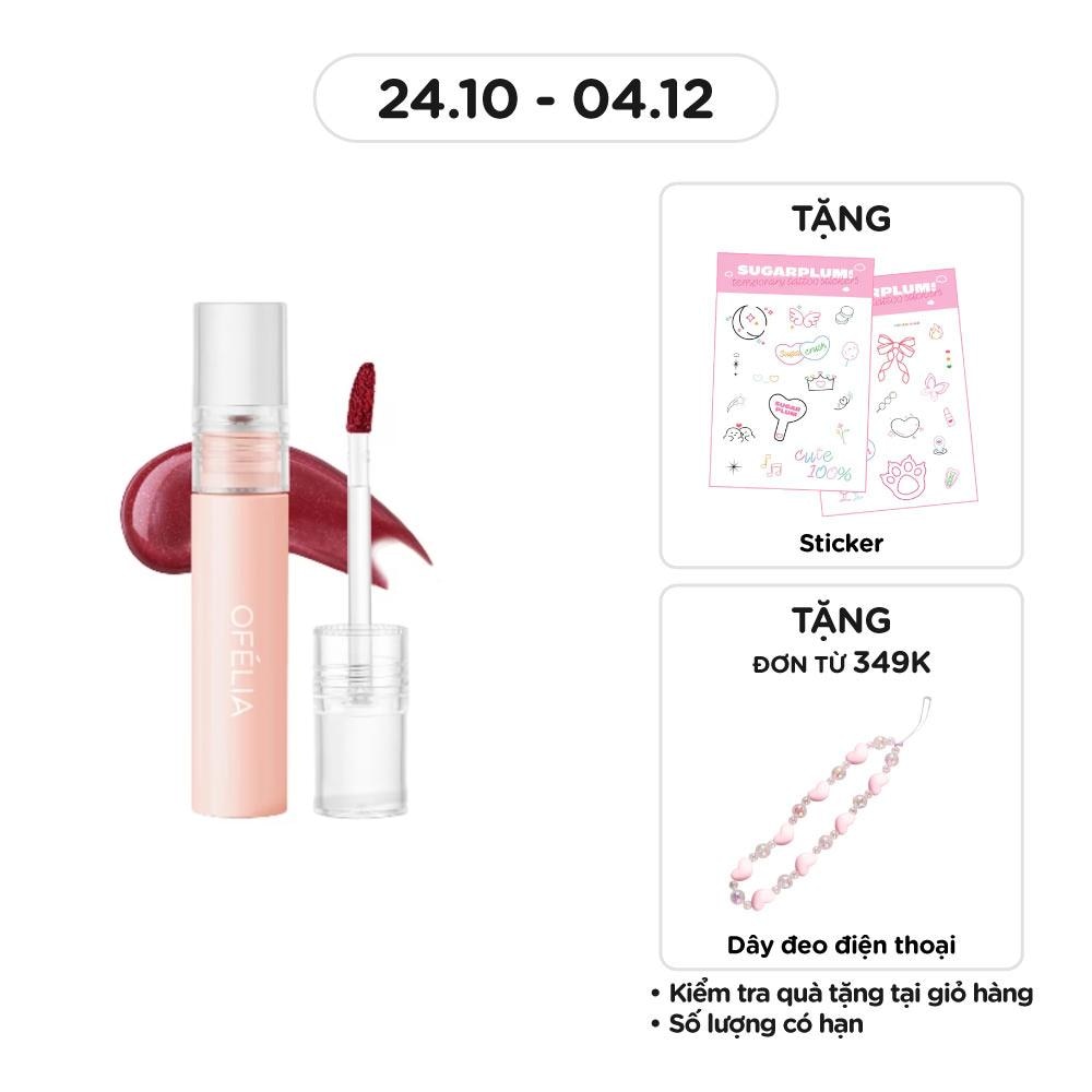 Son Bóng Ofélia Lolli Glow Tint 3.9g .#GT2 Too Cute