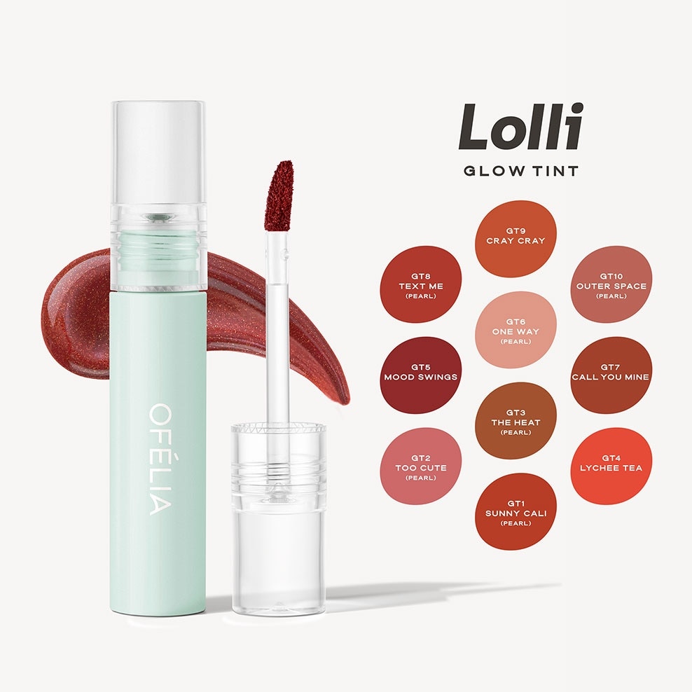 Son Bóng Ofélia Lolli Glow Tint 3.9g .#GT8 Text Me