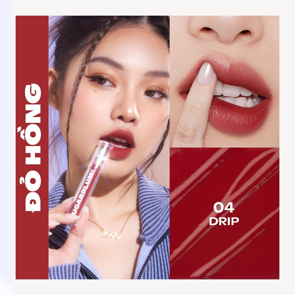 Son Bóng Sugarplum Mistynow Blurring Tint 3.8g .#04 Drip image
