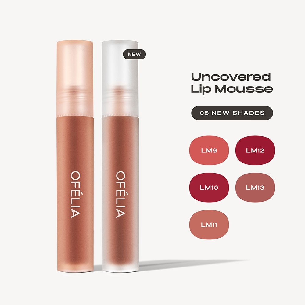 Son Kem Ofélia Uncovered Lip Mousse 4.3g .#LM10 Red Flag