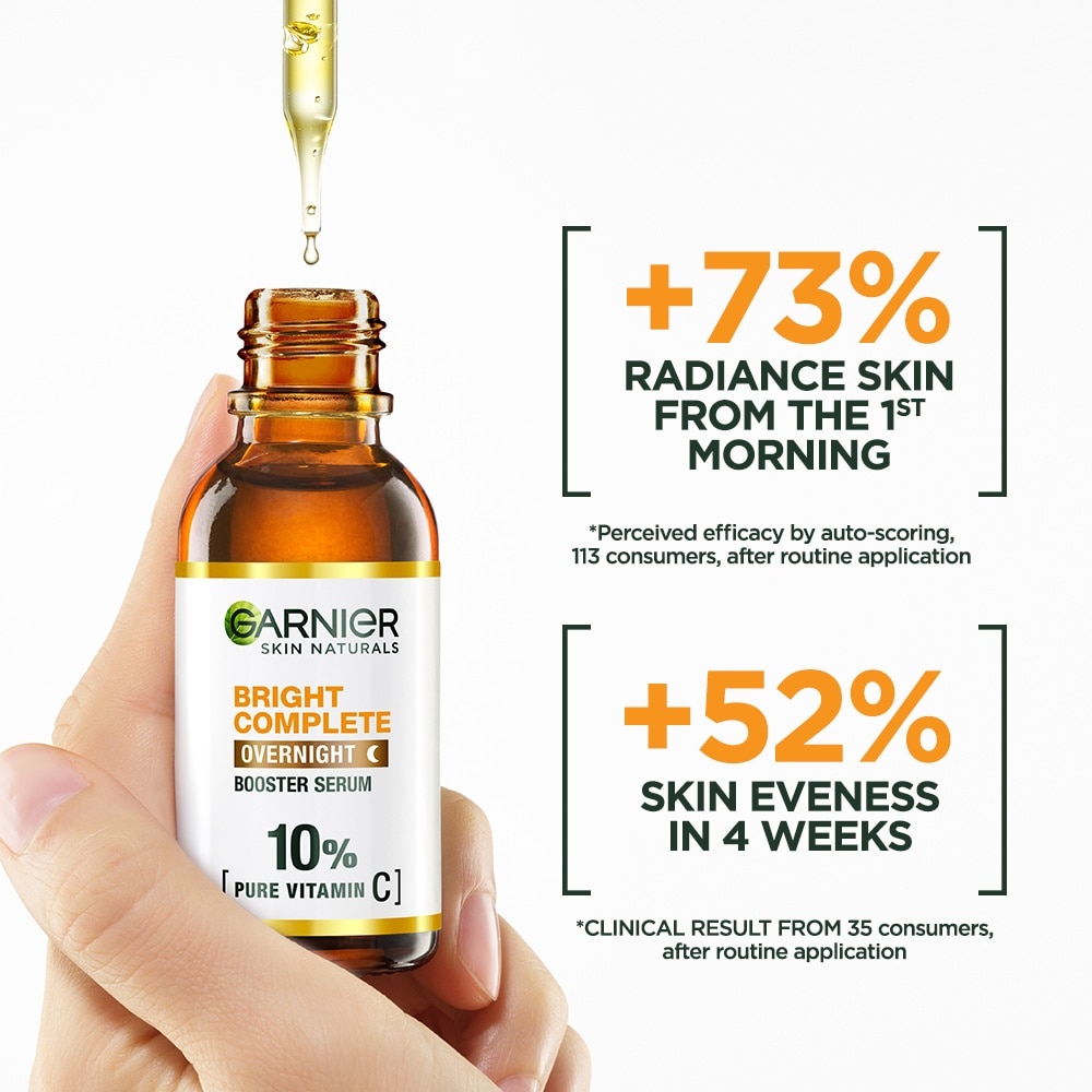 Skin Natural Bright Complete Overnight Booster Serum 30ml
