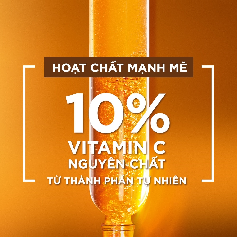 Dưỡng Chất Sáng Da Ban Đêm Garnier Skin Natural Bright Complete Overnight Booster Serum 30ml