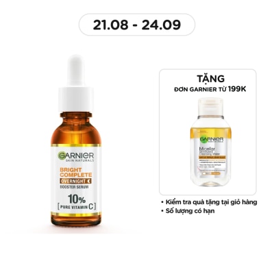 GARNIER Skin Natural Bright Complete Overnight Booster Serum 30ml