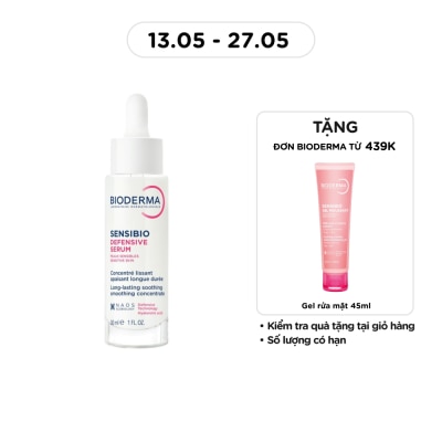 BIODERMA - Tinh Chất Bioderma Sensibio Defensive Serum 30ml