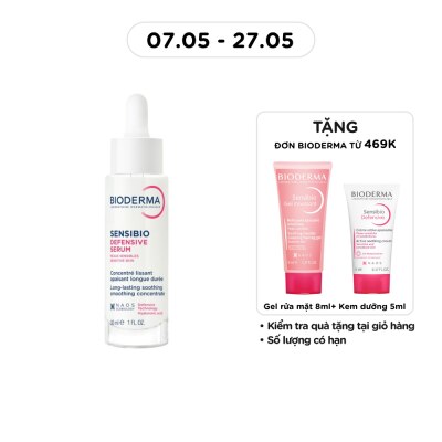 BIODERMA - Tinh Chất Bioderma Sensibio Defensive Serum 30ml