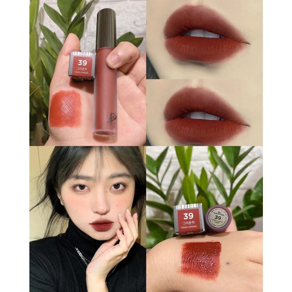 Son Kem Bbia Last Velvet LipTint 5g .#39 Feign Longing