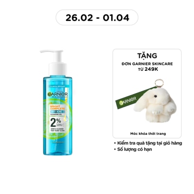 GARNIER - Skin Naturals Bright Complete Anti-Acne Cleansing Gel 120ml