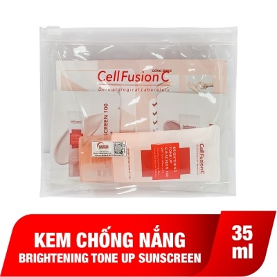 CELL FUSION C Kem Chống Nắng Bật Tone Da Cell Fusion C Brightening Tone Up Sunscreen 100 SPF50+ PA++++ 35ml