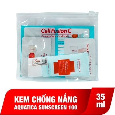 CELL FUSION C Kem Chống Nắng Cell Fusion C Aquatica Sunscreen 100 SPF50+ PA++++ 35ml