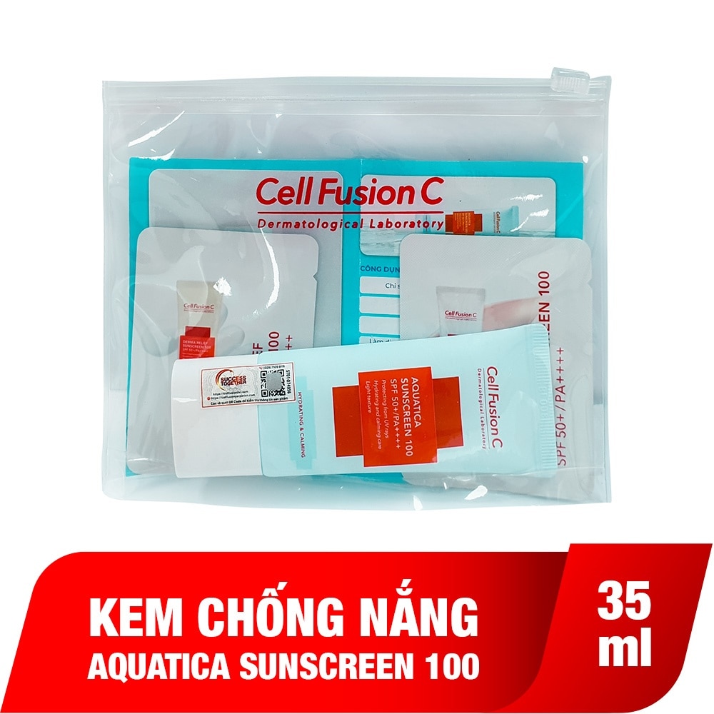 Aquatica Sunscreen 100 SPF50+ PA++++ 35ml