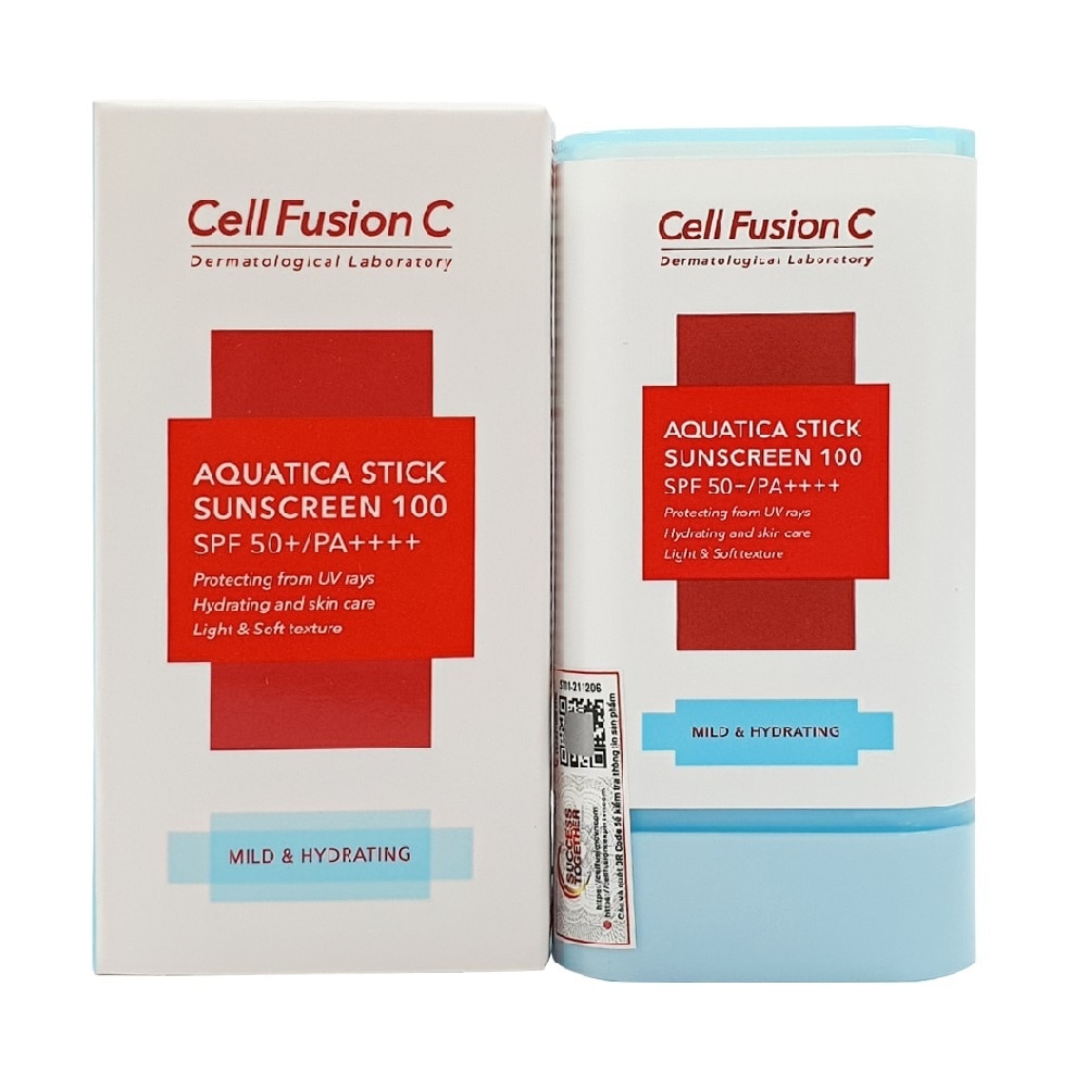 Sáp Chống Nắng Cell Fusion C Aquatica Stick Sunscreen 100 SPF50+ PA++++ 19g