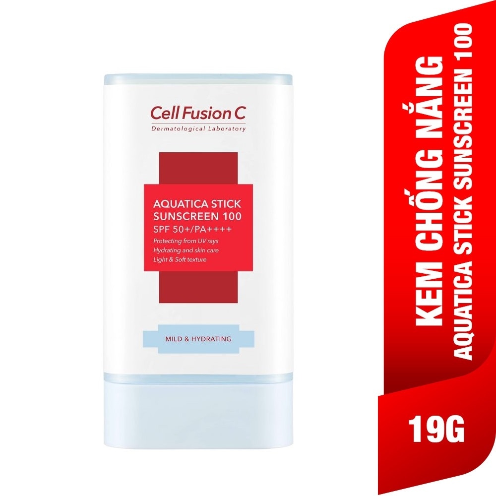 Sáp Chống Nắng Cell Fusion C Aquatica Stick Sunscreen 100 SPF50+ PA++++ 19g