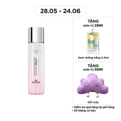 L'OREAL PARIS - Glycolic-Bright Glowing Peeling Toner 128ml