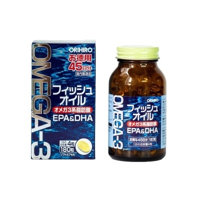 ORIHIRO Fish Oil 180 Tabs