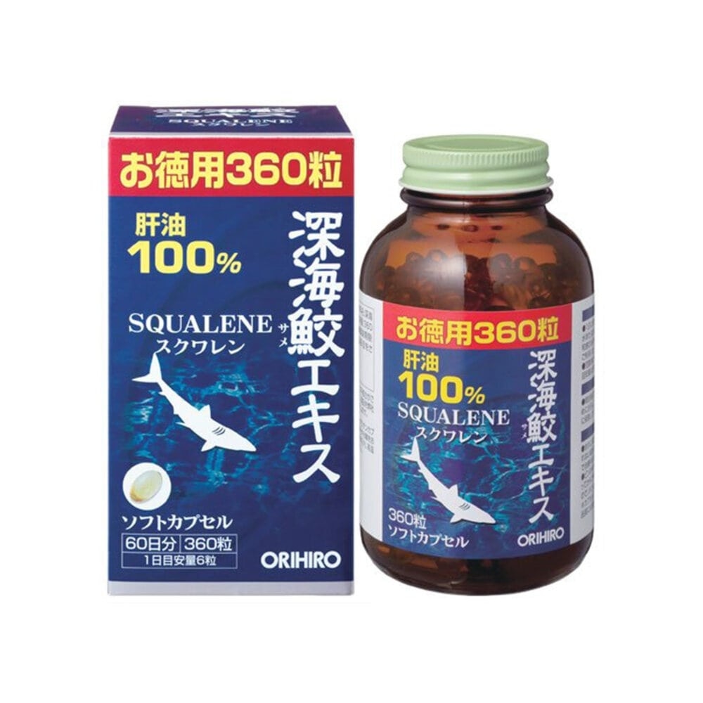 Deep Sea Shark Liver Oil Extract Capsule 360 Tabs