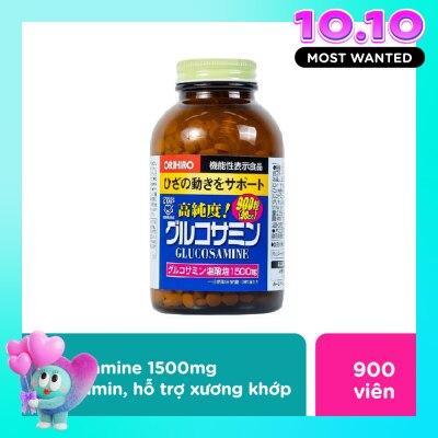 ORIHIRO Glucosamine Bone And Joint Supplements 900 Tabs image