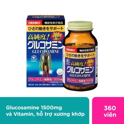 ORIHIRO Glucosamine Bone And Joint Supplements 360 Tabs