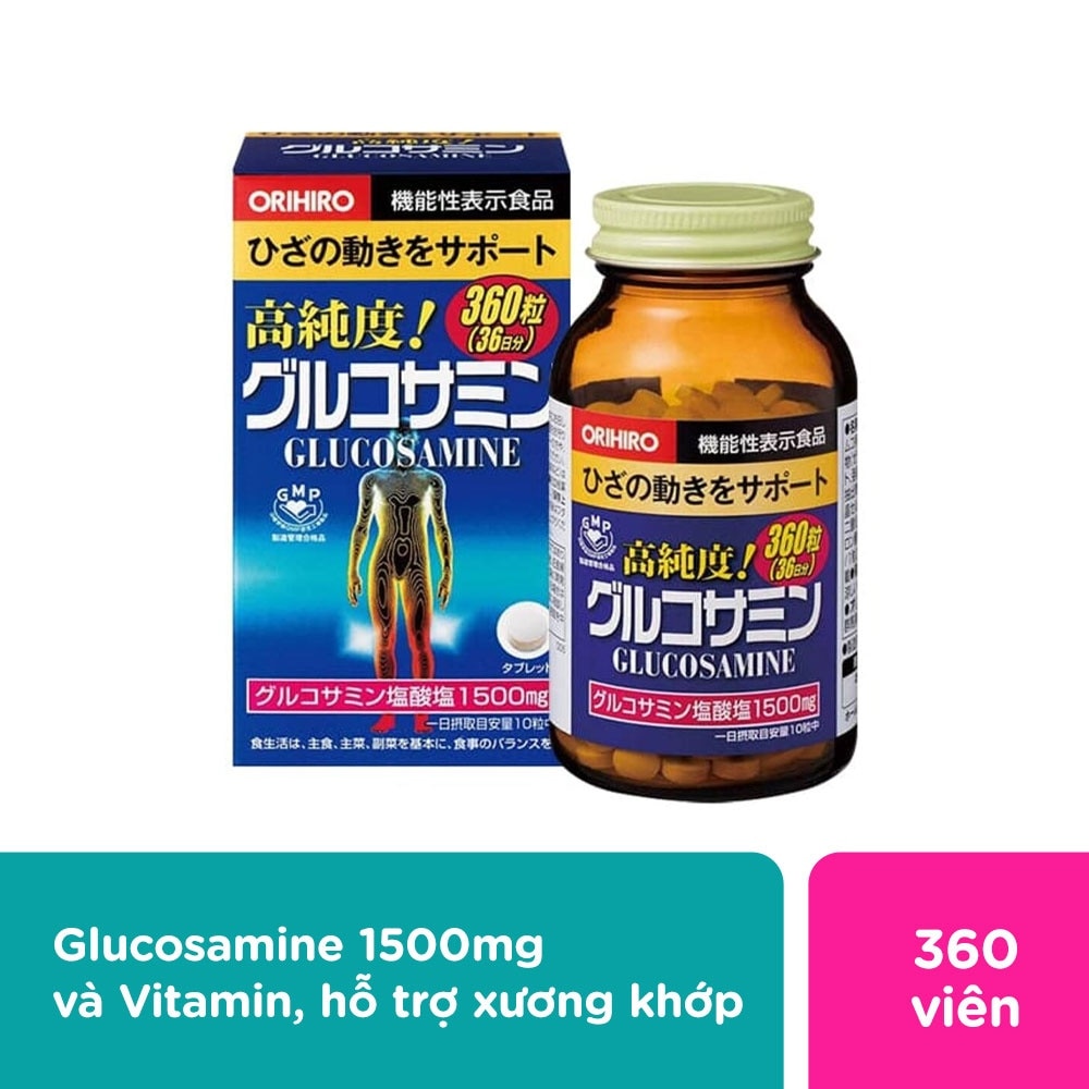 Thực Phẩm Bảo Vệ Sức Khỏe Orihiro Glucosamine 360 viên