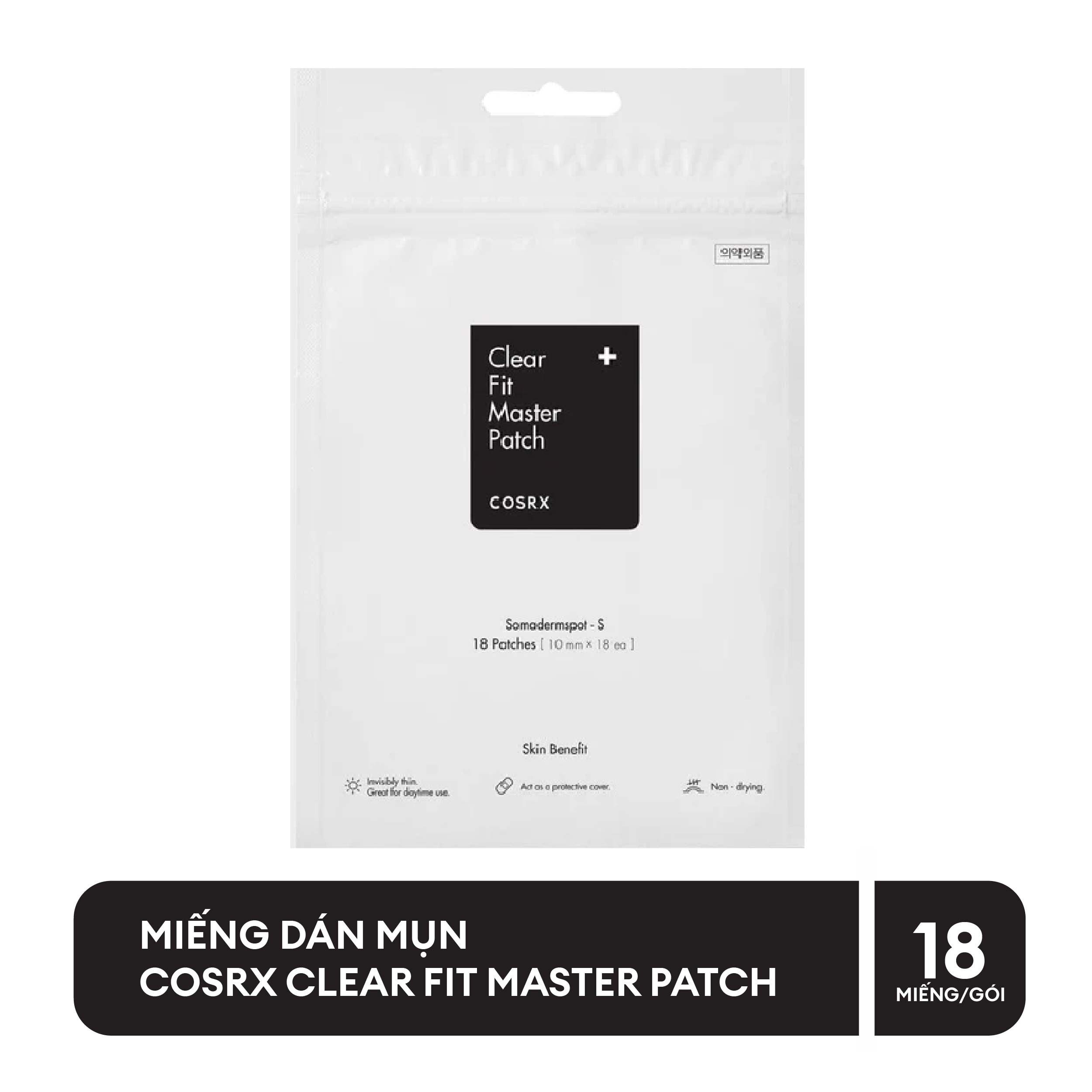 Miếng Dán Mụn Cosrx Clear Fit Master Patch 18Miếng