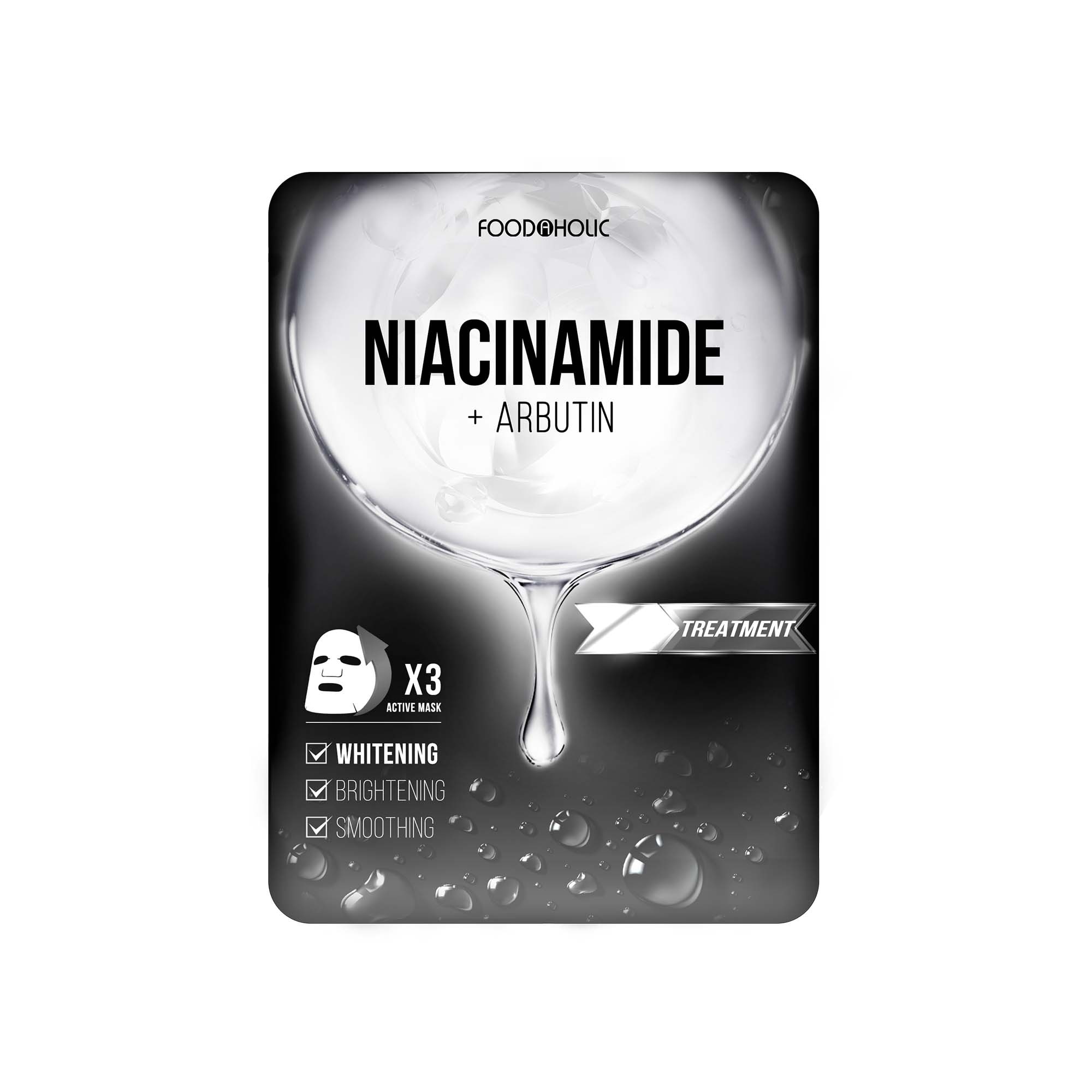 Mặt Nạ Foodaholic Niacinamide Dưỡng Sáng, Căng Bóng Da Niacinamide Ample Mask 23ml