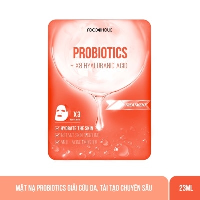 FOODAHOLIC Mặt Nạ Foodaholic Probiotics Giải Cứu Da, Tái Tạo Chuyên Sâu Probiotics Ample Mask 23ml