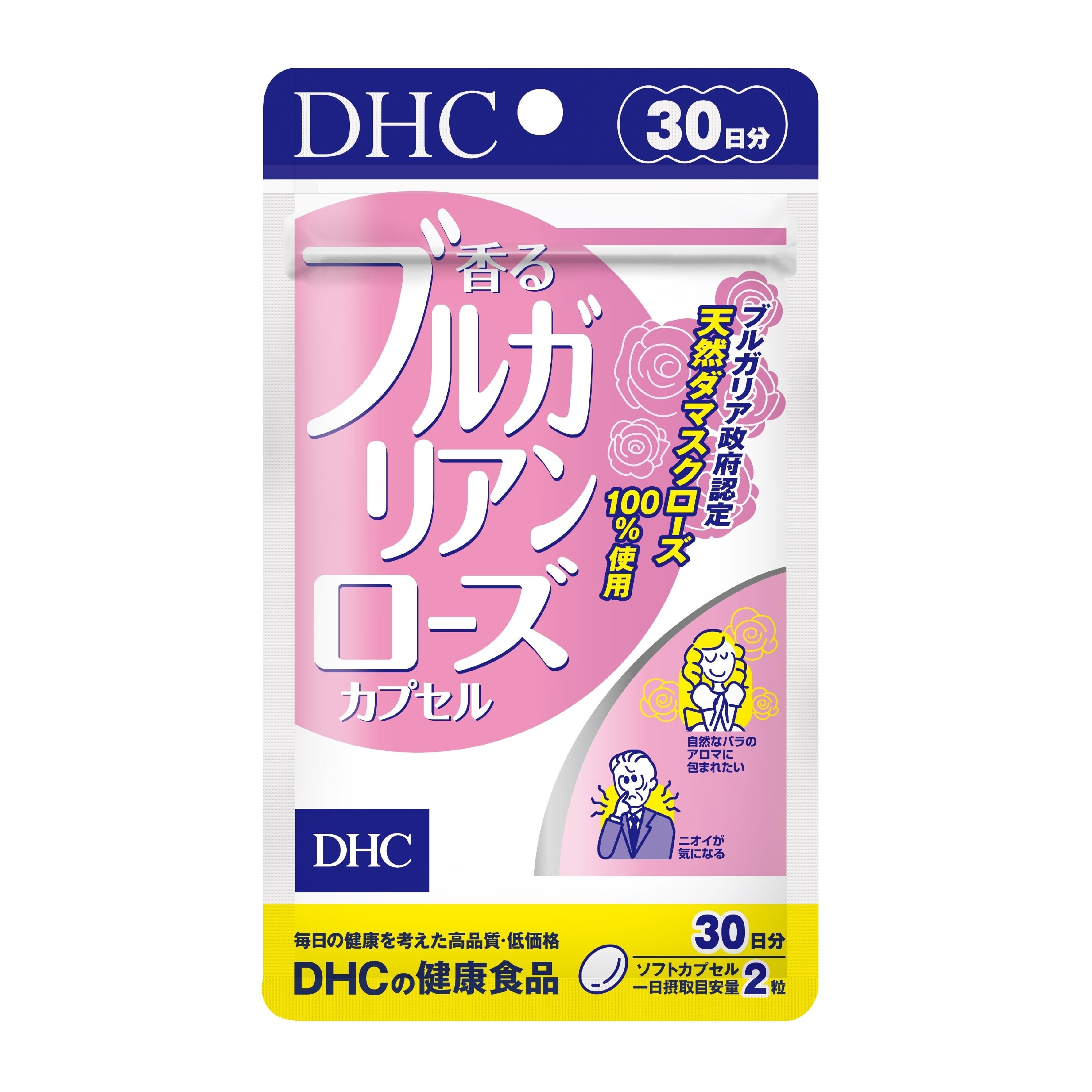Thực phẩm bảo vệ sức khỏe viên hoa hồng DHC Bulgarian Rose