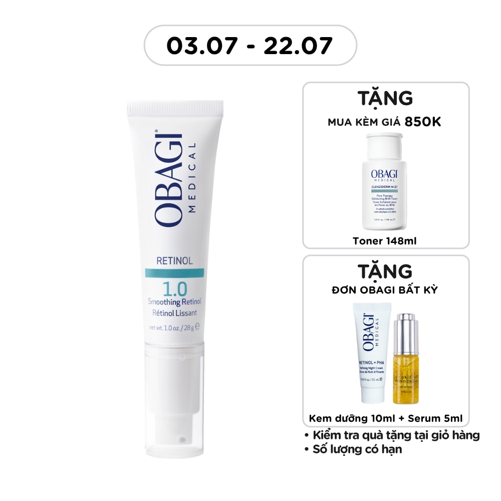 Kem Chống Lão Hóa Obagi Retinol 1.0 Cream 28g