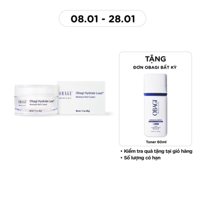 OBAGI Kem Dưỡng Ẩm Obagi Hydrate Luxe Moisture-Rich Cream 48g