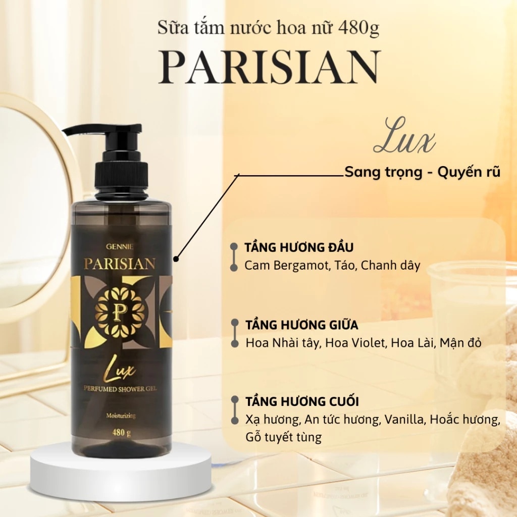 Perfumed Shower Gel Lux For Her 480g